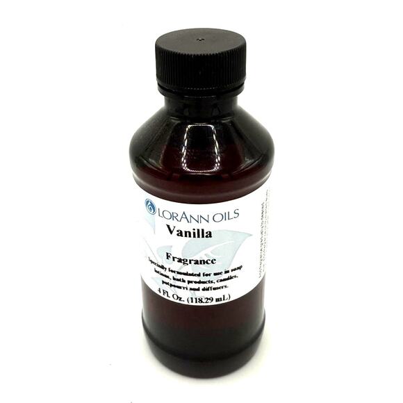 Lorann Oils Vanilla Fragrance 4 Ounce Bottle - Picture 1 of 4